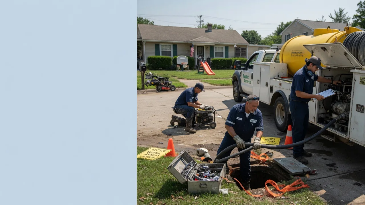 Septic Tank Pumping in Bellbrook, OH near me